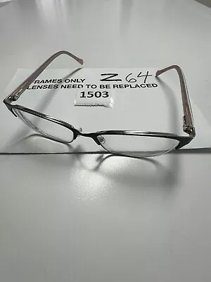 Vera Bradley Eyeglasses Gramercy Paisley GMP 53 16 135 Full Rim Black • $29.97