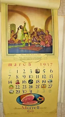 1937 MORRELL HAM IMMORTAL CHARACTERS LITERATURE CALENDAR Classics Illustrated • $39.99