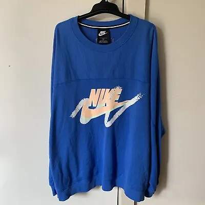 Nike Graffiti Sweatshirt Retro Vintage Style Jumper Size M • $45