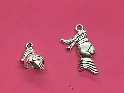 £1.35 • Buy Tibetan Silver Knights/Soldier Helmet - Pack Of 5 Charms - Choose Design 