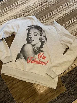 Vintage 1985 Red Carpet Noir Woman’s Marilyn Monroe Sweater • $30