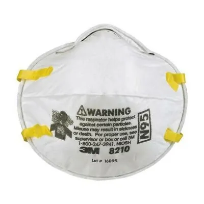 30pcs 3M Face Mask 8210 N95 P2 Particulate Respirator  • $40