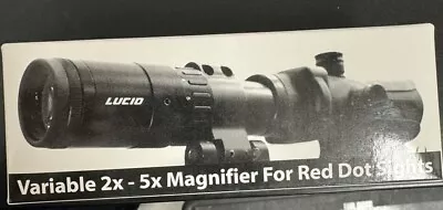 Lucid Red Dot Magnifier  2x-5x • $150