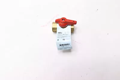 Proflo One Piece Lever Handle GAS Ball Valve 1/2  X 1/2  FIP X FIP PF9280D • $3.68