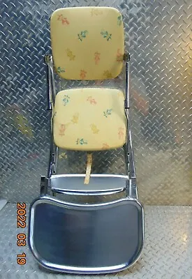 VINTAGE COSCO BABY HIGH CHAIR W TRAY & FOOT REST  • $139