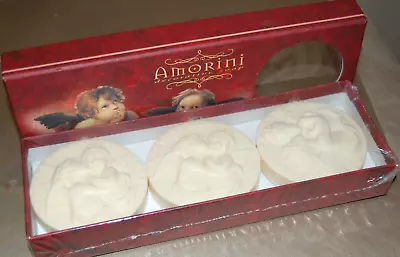 New Amorini Decorative Soap Athena's Italian Angels 3 Piece  MI Italy • $10.95