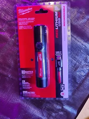 Milwaukee 2160-21 800 Lumens RedLithium USB Compact Flashlight NEW • $36.50