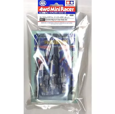 Tamiya 95611 Mini 4wd Cyclone Magnum Clear Body Set (Polycarbonate) New • $12.42