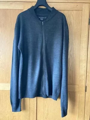 £15 • Buy Brand New French Connection Grey Men's Zip Up Cardigan Size M