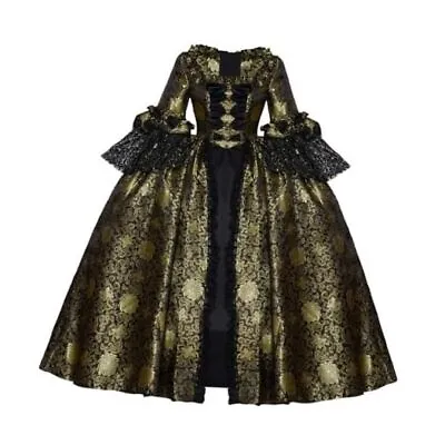  Women's Queen Marie Antoinette Rococo Ball Gown Gothic Victorian Dress  • $133.80