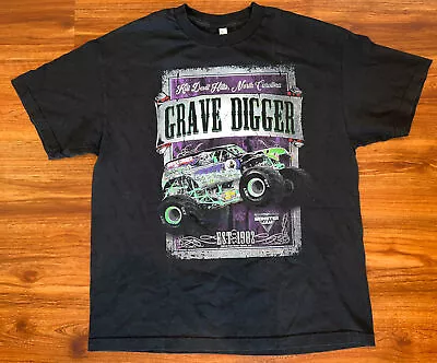 Grave Digger T-Shirt Men's Extra Large Black Kill Devil Hills Monster Truck Jam • $29.99