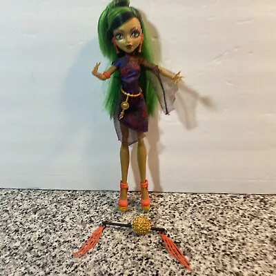 Monster High Doll Jinafire Long Scaris City Of Frights Dress Shoes Belt No Tail • $29.88