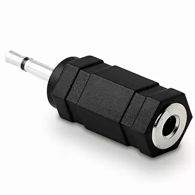 UKDJ 2.5mm Mono Jack Plug Male To 3.5mm Mono Jack Socket Female Adaptor PP • £1.99