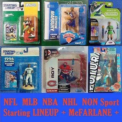 $9.97 • Buy NFL MLB NBA NHL NON Sport - Starting LineUp - McFARLANE +++