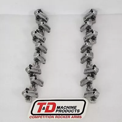 T&D SB2.2 SHAFT ROLLER ROCKER ARMS Sbc Drag Road Race Car Dart Jesel Rod Nascar • $850