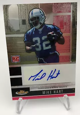 2008 MIKE HART Topps Finest ROOKIE AUTO Autograph Card MICHIGAN WOLVERINES Colts • $7.99