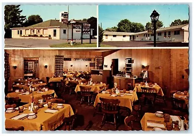 C1960's McCarty's Motel And Restaurant Fillmore New York NY Multiview Postcard • $29.95