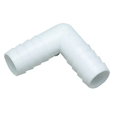 3/4 Inch Plastic 90 Degree Elbow Hose Fitting For Boats • $12.54