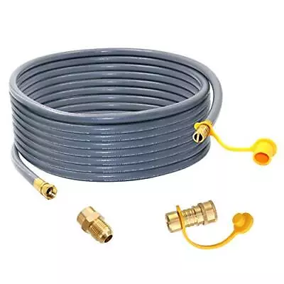 36 Ft 1/2 In ID Natural Gas Hose With 3/8 In Female Flare By 1/2 In Male Flare • $80.54