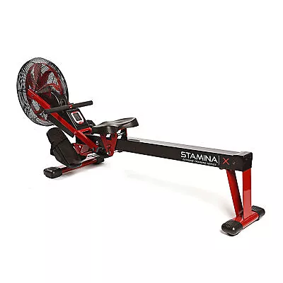 $379.99 • Buy Stamina Cardio Exercise Foldable X Air Rower Rowing Machine W/ LCD Display, Red