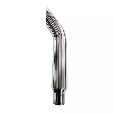 BOZZ 7 -5  X 60  OD Bull Horn Chrome Stack Pipe • $1259.90