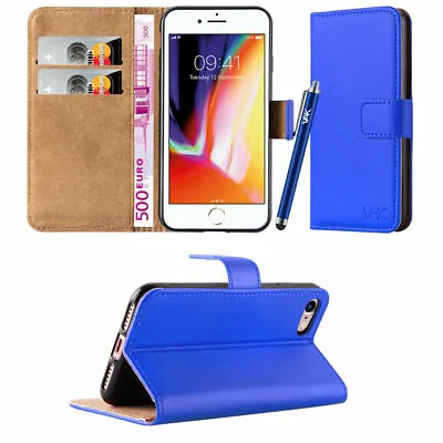 IPhone Various Models Phone Case Leather Wallet Flip Folio Stand Cover For Apple • £5.95