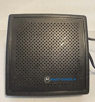 Motorola HSN4000A External Radio Speaker & Bracket Mitrek Or 8/16 Ch. Maratrac • $22