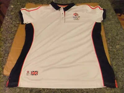 Team GB Womens Olympics Polo T Shirt. Large Womens. Official Product Of Team GB. • £9.99