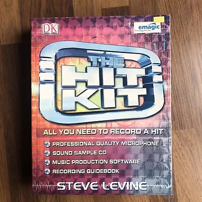 The Hit Kit By Steve Levine Music Production Mic Sample CD NIB 1st Ed PC CD-ROM • £4.99