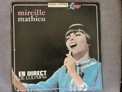 Mireille Mathieu   En Direct De L'Olympia  Barclay Records B-80027 Canada VG+ • $22.30