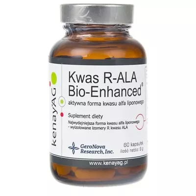 Kenay R-ALA Bio-Enhanced® Acid 60 Capsules • £25.89