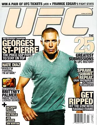 🔥🔥 Georges St-Pierre GSP MMA UFC Magazine December/January 2011 #8 🔥🔥 • $4.99