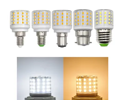 E12/E14/E27/BA15D/B22 LED Bulb 6W 110~265V 56-2835 Ceramics Refrigerator Lights • $3.99