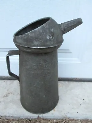 Vintage Dover Automotive Liquid Oil Dispensing Pitcher 4 Quart • $8.50