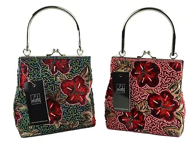 £23.99 • Buy Ladies Beaded Evening Cocktail Bag By LEKO Of London