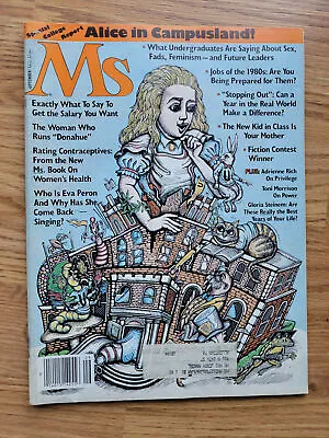 Ms. Magazine Sep 1979 Adrienne Rich Toni Morrison Gloria Steinem M457 • $14.99