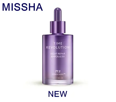 MISSHA Time Revolution Night Repair Ampoule 5X 50ml ( NEW ) Extreme Biome 77.2% • $22.78