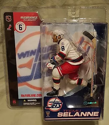 Colorado Avalanche NHL Teemu Selanne McFarlane Series 6 Winnipeg Jets Variant • $59.99