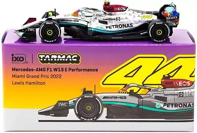 Mercedes-AMG F1 W13 E Performance #44 Hamilton F1 Miami GP 2022 Global64 1/64 • $30.99