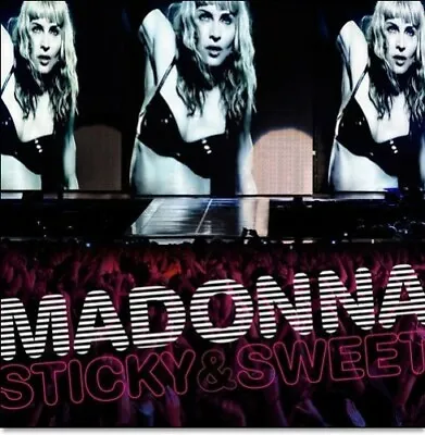 Madonna - Sticky And Sweet: Live [CD & DVD] - Madonna CD 04VG The Fast Free • $7.77