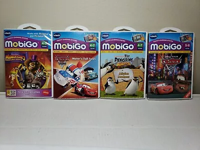 Mobigo Cartriges By Vtech-6 Games  Ages 4-6 4-7 And 5-8 See Descrip. And Pics • $30