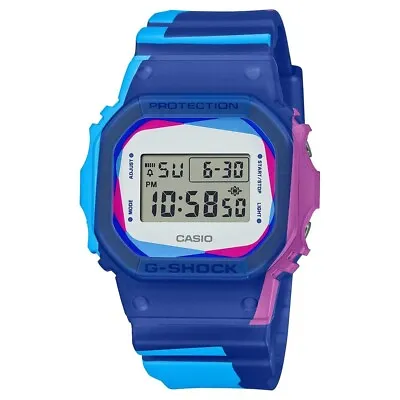 G-Shock Overlap Printing Color Limited Edition Watch Set GShock DWE-5600PR-2 • £181.79