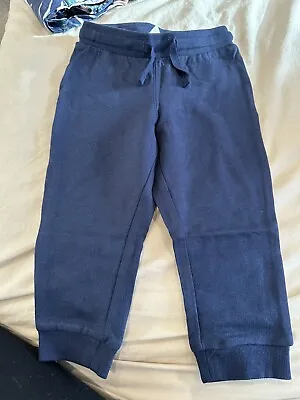 H&M Blue Jogging Bottoms With Elasticated Waist Size 12-18 Months • £3