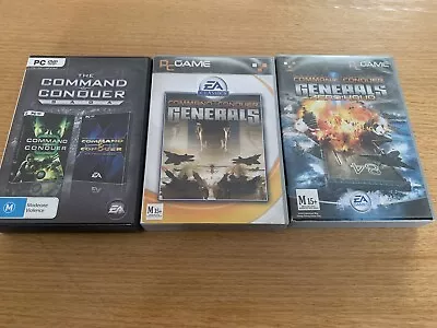 The Command & Conquer Saga + Generals + Generals Zero Hour - All Complete • $30