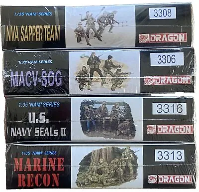 1/35 Dragon Figures LOT : NAM Series Model Kits • $59.95