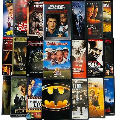 U-PICK DVD Movies --- All Titles Are $2.25 Each + $5 Flat Shipping --- NO LIMIT • $2.25