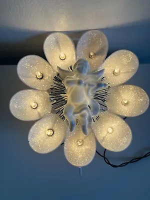 Vintage White 10 Light Tree Topper • $25