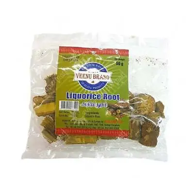 Veenu Brand Natural Licorice Root Chew Sticks 50g • £6.99