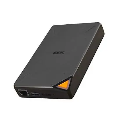 SSK 2TB Portable NAS External Wireless Hard Drive With Own Wi-Fi 2T Black  • $207.11