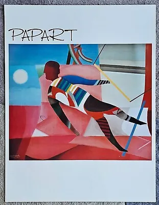 MAX PAPART POSTER TRAPEZE ARTIST Vintage SIGNED Cubism Listed French Artist • $29.90